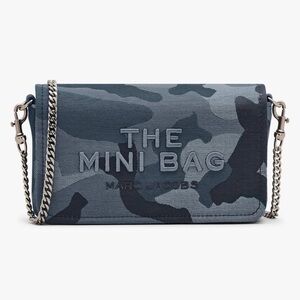 NET Marc Jacobs womens The Jacquard Chain Mini Bag Blue Multi